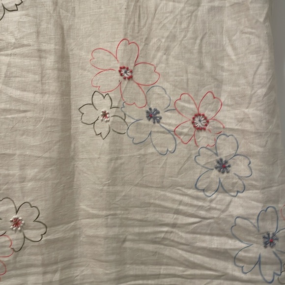 Willi Smith embroidered linen dress - Picture 2 of 6